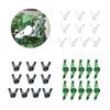 360 Degree Plant Trainer Bender Plant Support Guides for Plant Clip Bending Tool Adjustable Plant Stem Training Clip