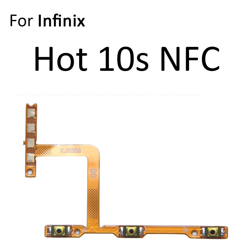 Power ON OFF Mute Switch Control Key Volume Button Flex Cable For infinix Hot 10 Play 10i 10s NFC 10T 11 2026 11s 12 Pro