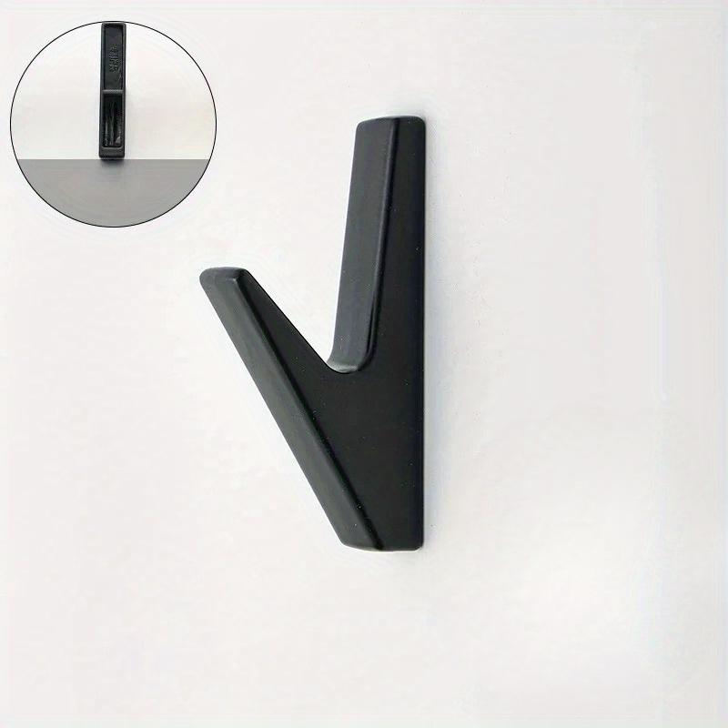 1Pcs Metal Matte Wall Hooks Bathroom Accessories Coat Hooks Towel Rack Holder Creative for Key Hat Bag Home Decorative Robe Hanger