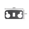 For Ford Mustang 2009-2013 Carbon Fiber Roof Reading Light Cover Sticker Trim SU
