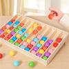 Wooden Color Sorting Game For Kids Educational Toy For Boys And Girls