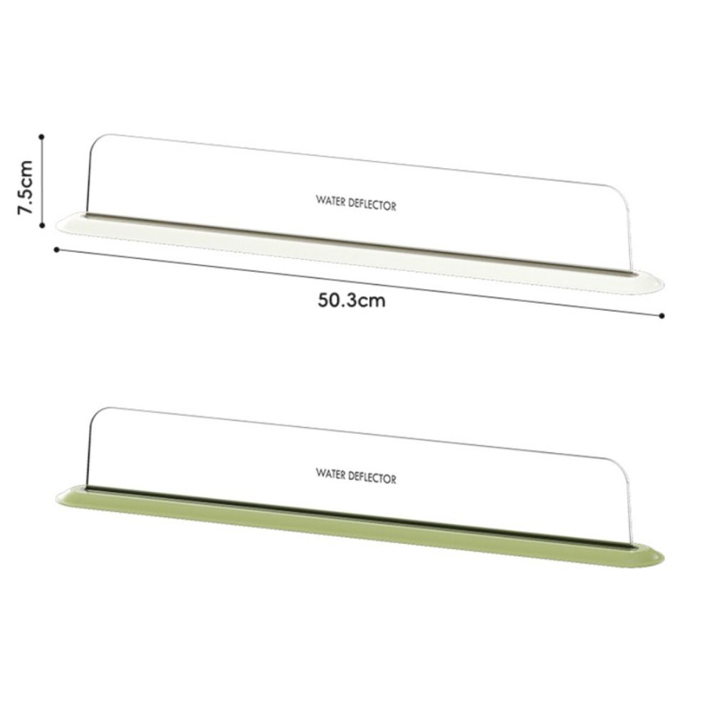 Oil-Proof Sink Baffle Splash Guard Silicone Water Baffle Bar New Sink Organizer  Kitchen Gadget