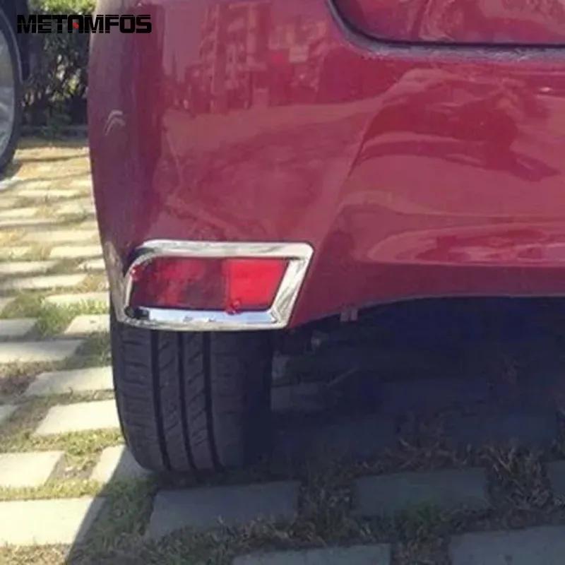 For Toyota Yaris XP150 Hatchback 2014 2015 2016 Chrome Fog Tail Light Lamp Cover Trim Foglight Protector Exterior Accessories