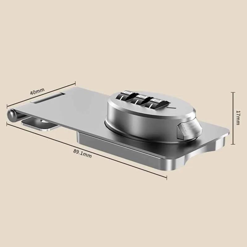 Drawer Combination Lock Child Safety Protection Lock for Drawer Multifunctional Home Cabinets Home Mechanical Password Lock