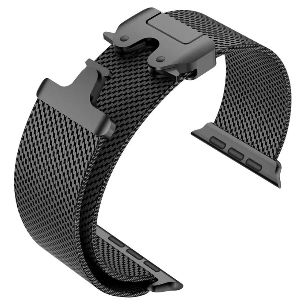 Milanese Strap Band Solo Loop Bracelet for Apple Watch Ultra 3 49mm 46 42 44 45 41 40 38mm for Iwatch 11 10 9 8 7 6 SE3/2 5 4321