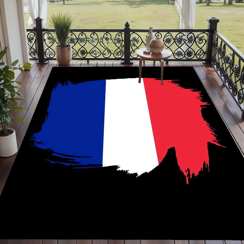 Soft Floor Carpet France national football team Pattern Area Rug Decorative Mat For Home Room Decoration
