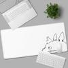 Tappetino Mouse Bordo Bloccato Anime T-Totoros Mouse Pad Accessori Gaming per Laptop Nuovo Gioco per Computer Tastiera Tappetino da Scrivania Mousepad XXL per Regalo