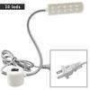 Industrial Led Light 1w 2w 3w Flexible Magnetic Work Light Portable Adsorbed Base Sewing Machine Eu/Us Plug Gooseneck Us Machine