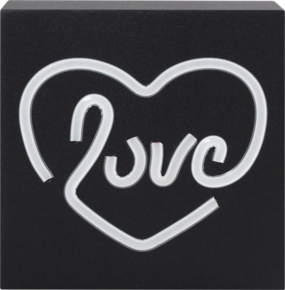 BigBen Bezprzewodowy głośnik Neon Bluetooth® Love / Drewniana obudowa, BigBen