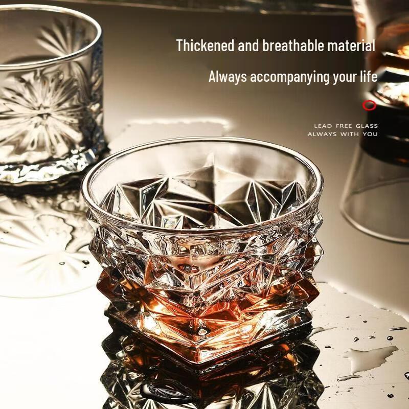 Crystal Whiskey and Cocktail Glass