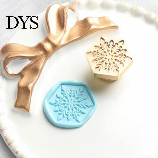 Metal Seal for Crafting Embossed Wax Stamp, Zinc Alloy Sealing Stamp with Various Artistic Stationery Patterns Wedding Invitations Envelopes