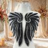 Luxury Sewing Bridal Dress Applique With Delicate Beadwork And Glittering Embellishments Applique Trim