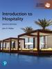 The Introduction To Hospitality, Global Edition Book
