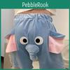 Shorts Verão Elefante Pijama Casual Para Meninas Calças de Corte Amplo