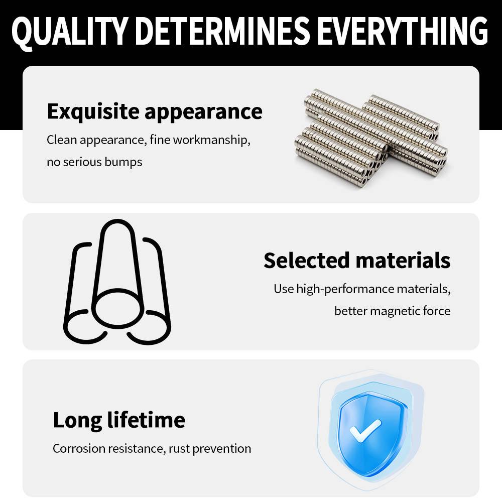8x3-3mm Powerful with holes Neodymium Magnet N35 NdfeB Permanent Magnetic imanes Round Super Strong Fridge Magnets DIY