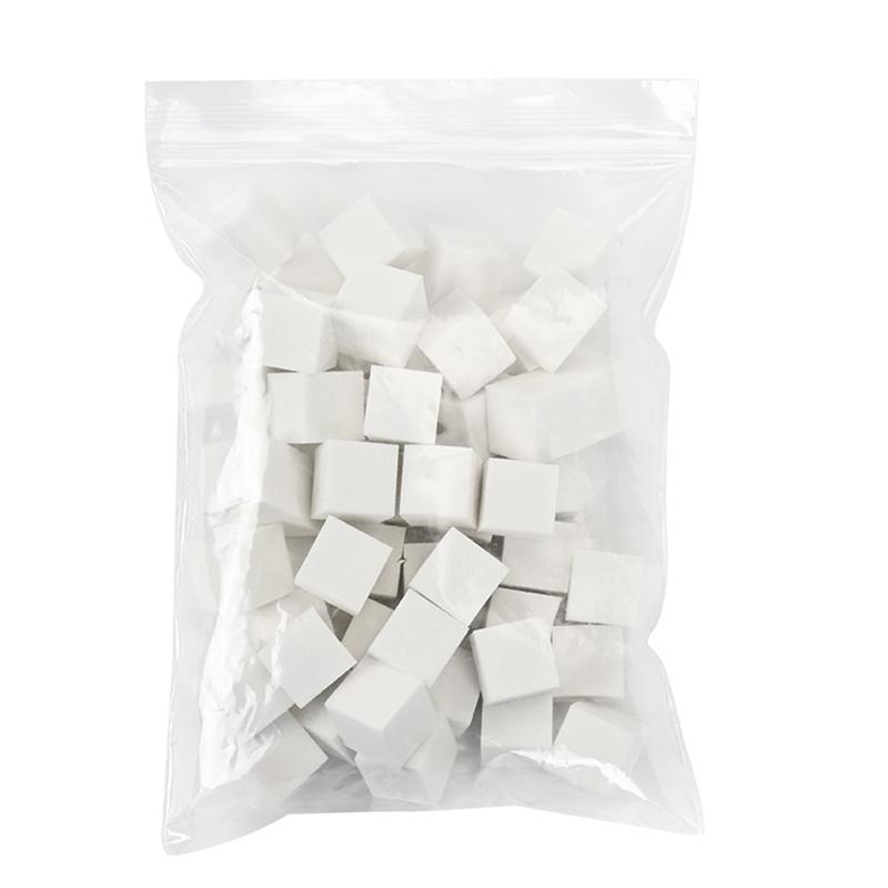 New Mini Nail Art Tofu Block Patting Cotton Non-Stick Hand Multi-Faceted Sponge Nail Tool
