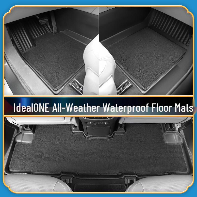 Ideal ONE TPE Trunk Mat: Eco-Friendly, Waterproof, Double-Layer Carpet Protector