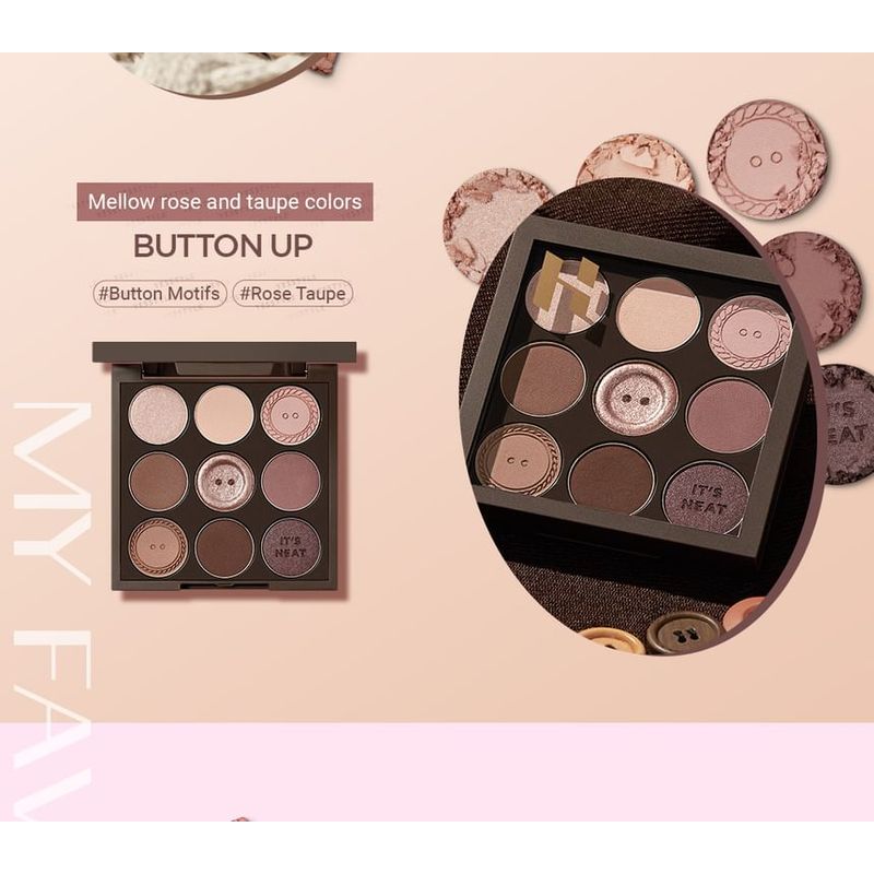 HOLIKA HOLIKA My Fave Mood Eye Palette Fall In Oat