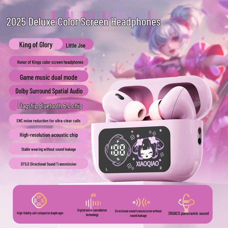 Honor of Kings 656 Wireless In-Ear Bluetooth Headphones: Game Noise Reduction, High Sound Quality, Long Battery Life.