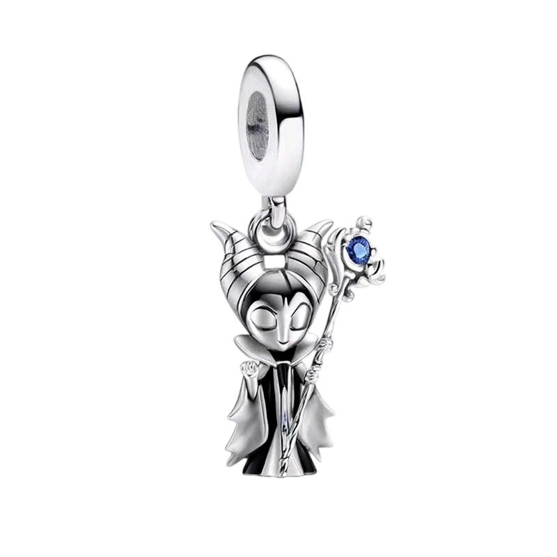 New 925 Silver Cartoon Butterfly Dog Charm Beads Suitable for Women Bracelet Fashion Wedding Jewelry Gifts
