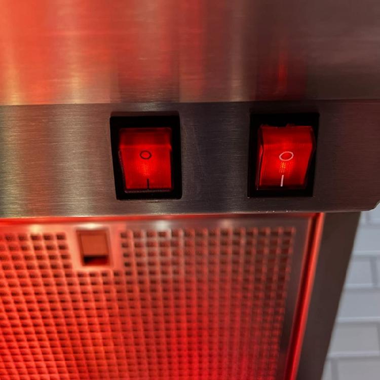 4er-Pack Robuste Kippschalter mit LED-Beleuchtung Heimzubehör für klare Statusanzeige bei mehreren Geräten