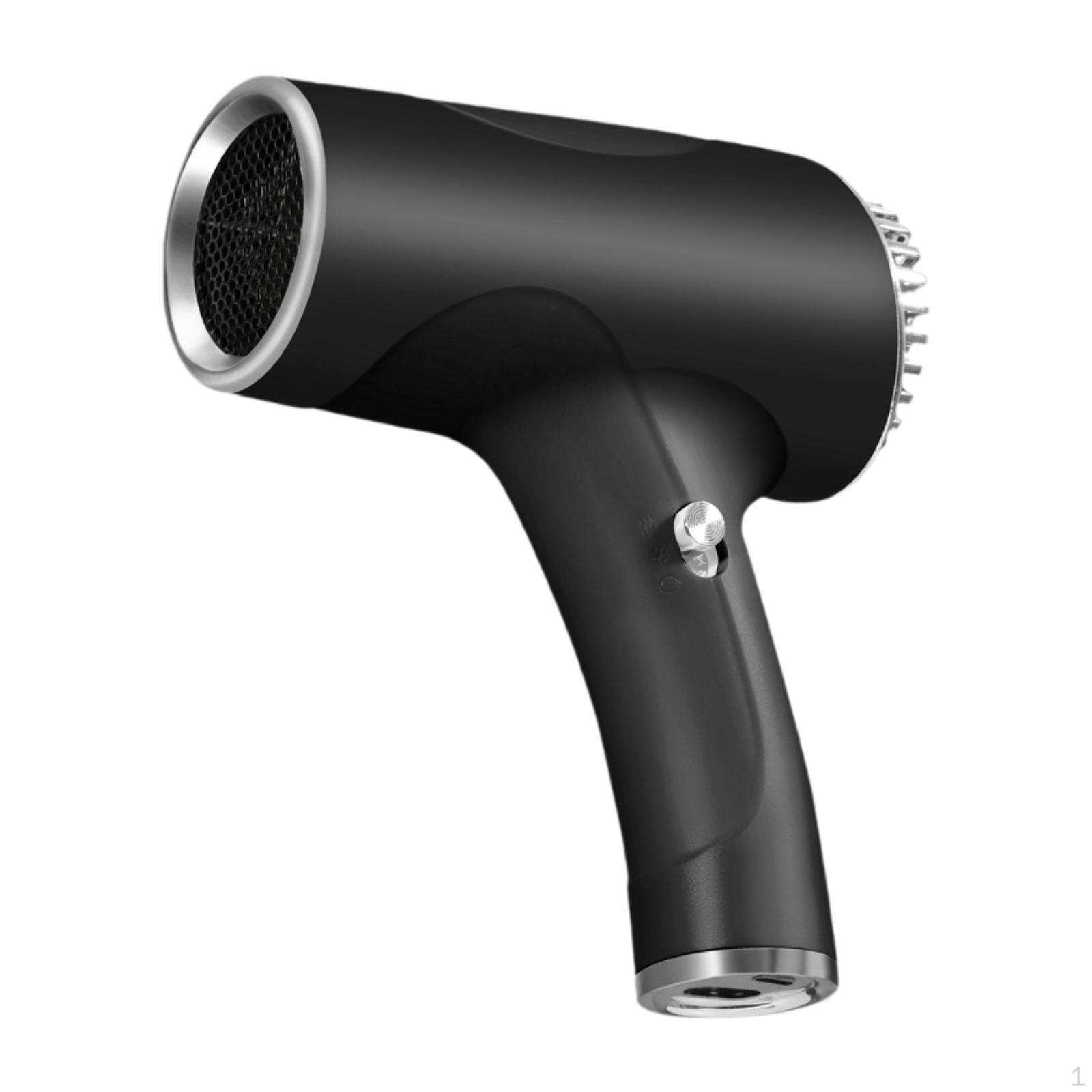 

Compact Hair Dryer with Adjustable Temperature Settings білий