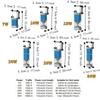 Low Noise Aquarium Filter Pump Removable Fish Stool Filter Collector  Aquarium