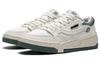 Li Ning 001 BTC Abrasion Resistant Breathable Low top Skateboard Shoes Women's White Green AGCT008-1