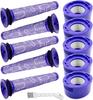 V8 Staubsaugerfilter Ersatzset Für Dyson V7, V8 Animal und Absolute Staubsauger Vergleichen mit Teil 965661-01 und 967478-01