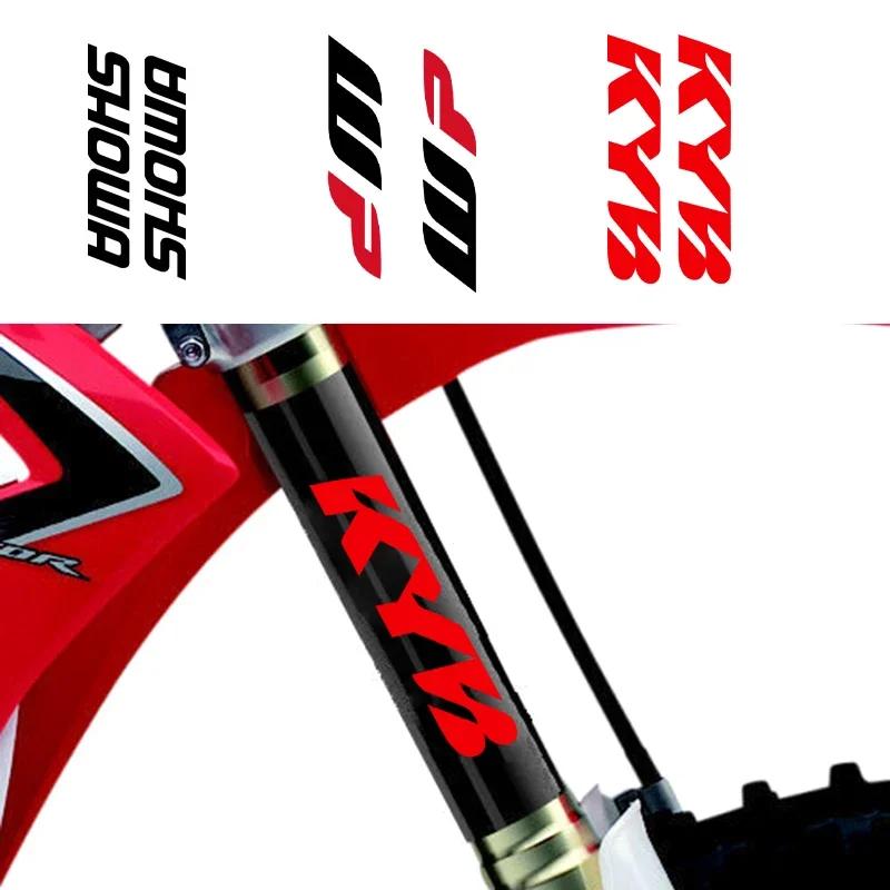 

2 шт. Виниловая наклейка для мотокроссового мотоцикла Kyb WP Suspension Showa Decal для Yamaha Honda Suzuki Ktm Kawasaki Benelli Decor