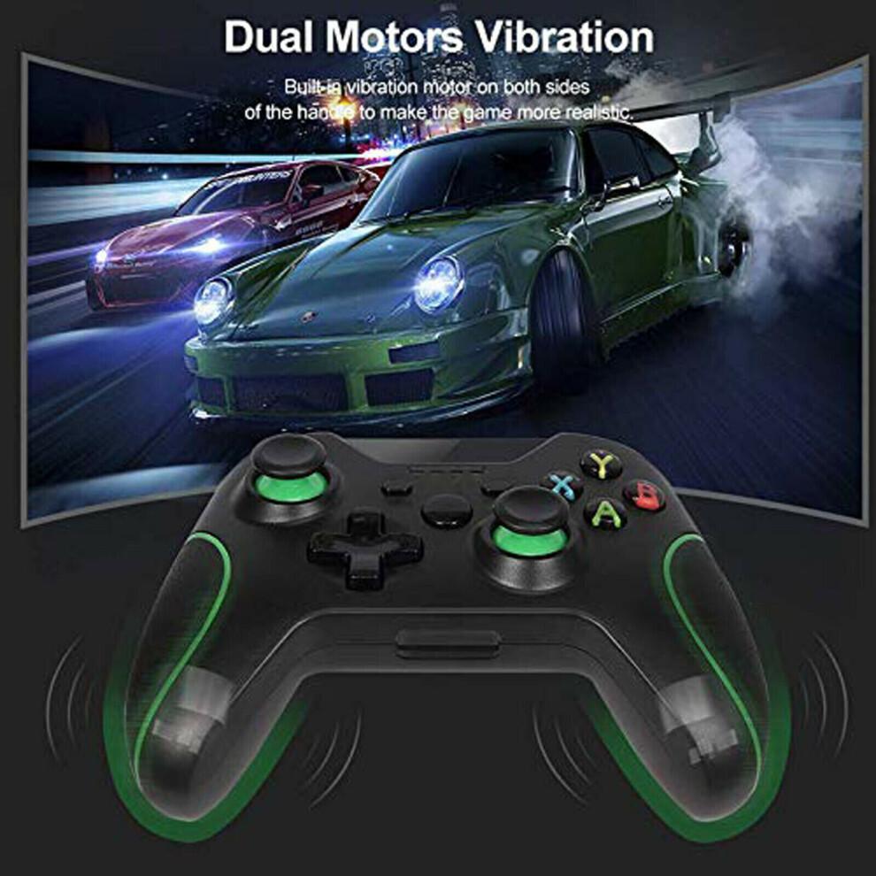 Przewodowy Kontroler Xbox One dla Xbox One/One X/One S i Windows 10 - Gniazdo słuchawkowe 3,5 mm, Podwójna wibracja, Ergonomiczny, Plug-and-Play USB