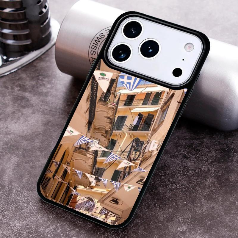 Greece Greek Flag soft Phone Case for iPhone 17 16 15 Pro Max Air 14 13 12 11 Plus Shockproof Cover
