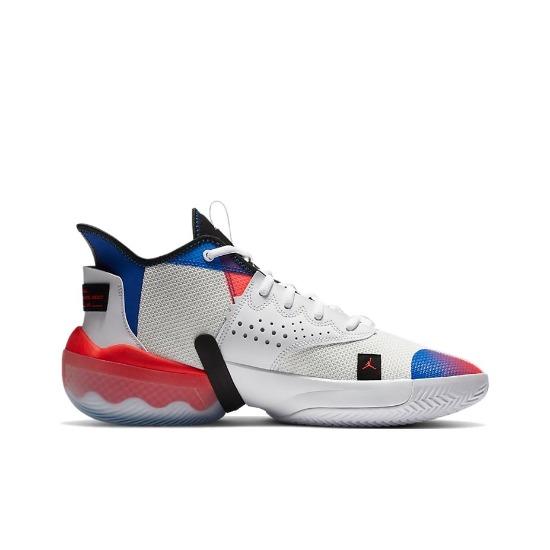 Air Jordan React Elevation PF Weiß Infrarot Königsblau Herren DC5188-102