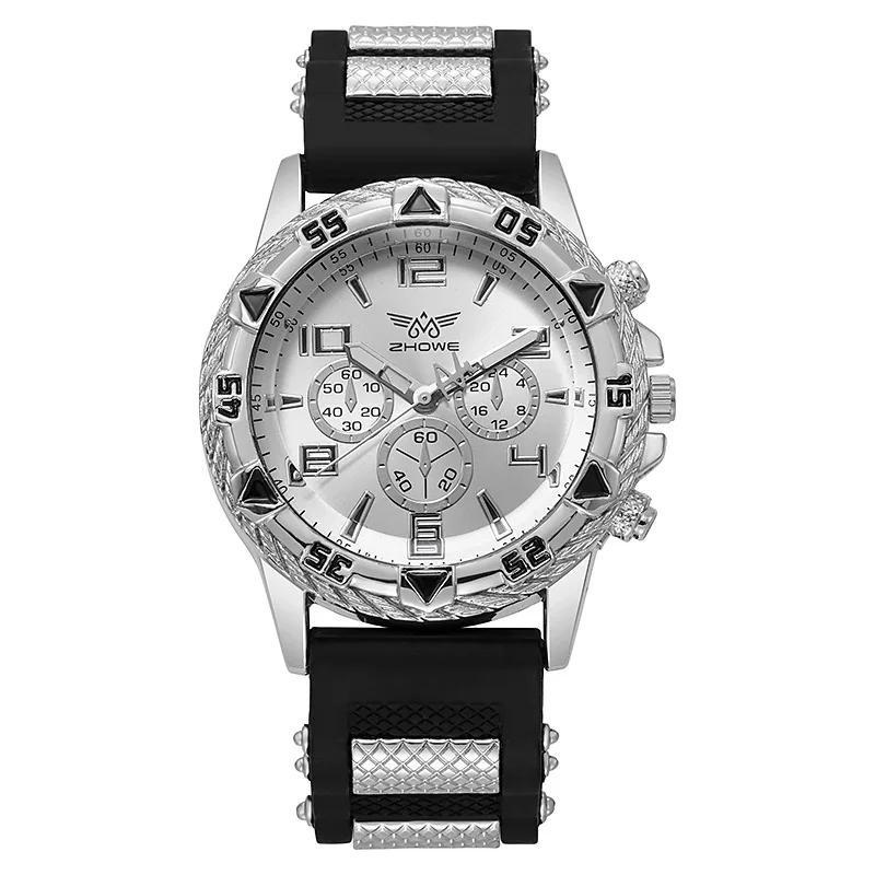 Leisure Fashionable Luxurious Men's Quartz Watch Sports Large Dial Non Mechanical Business Temperament Watch for Man