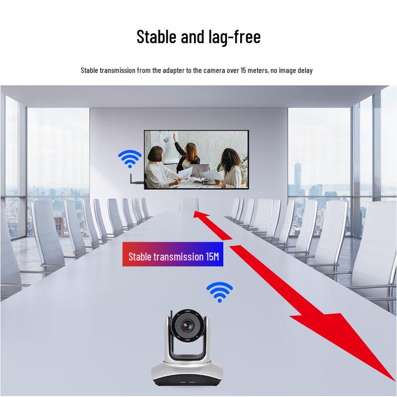 SHENGHUASHITONG 4K UHD Wireless PTZ Conference Camera (CN version)