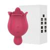 9Speed Sex Toys For Women Vibrators Adult Games Super Vibration Tongue Licking G-Spot Clitoral Stimulation Imitation Rose Design