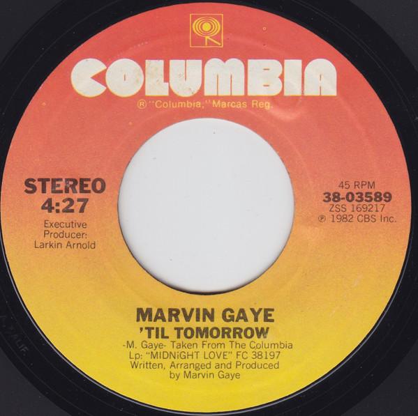 

7inch Record MARVIN GAYE - Til Tomorrow 3803589 Columbia 1983 US Soul/Funk Used