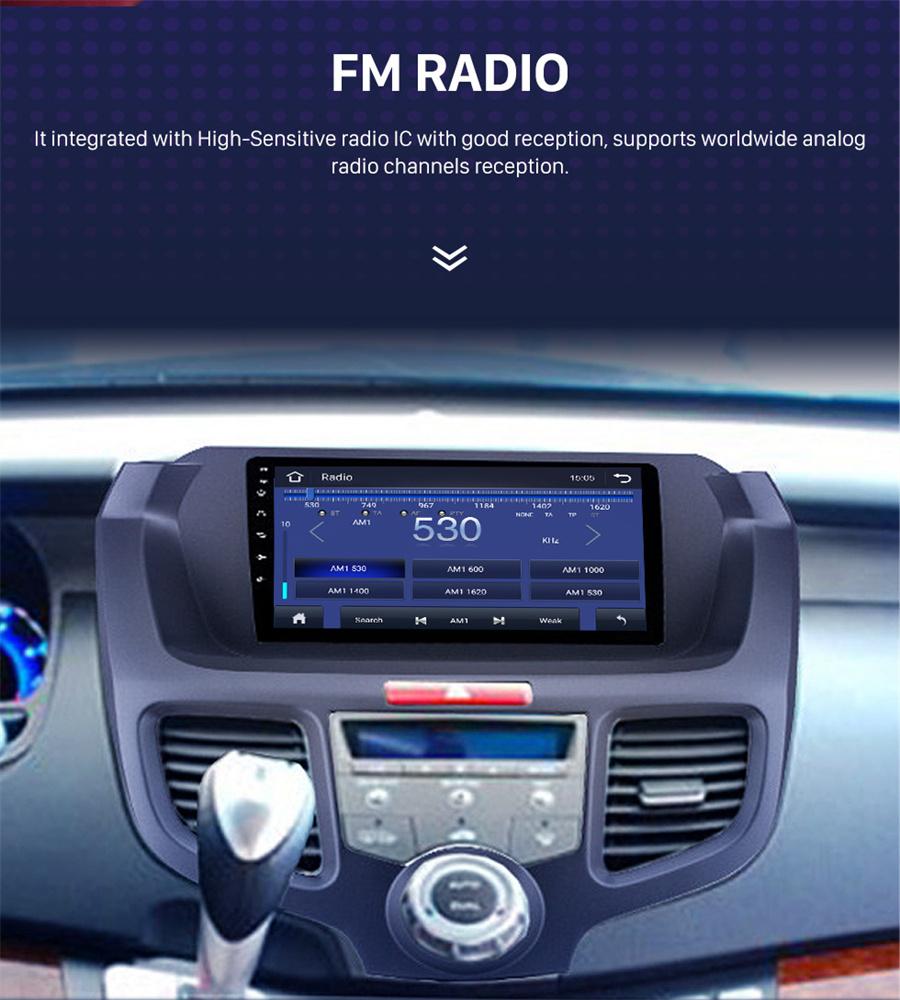 9 Inch GPS Navi Android 10 Car Radio Stereo Player For Honda Odyssey 04-08 MT8227L