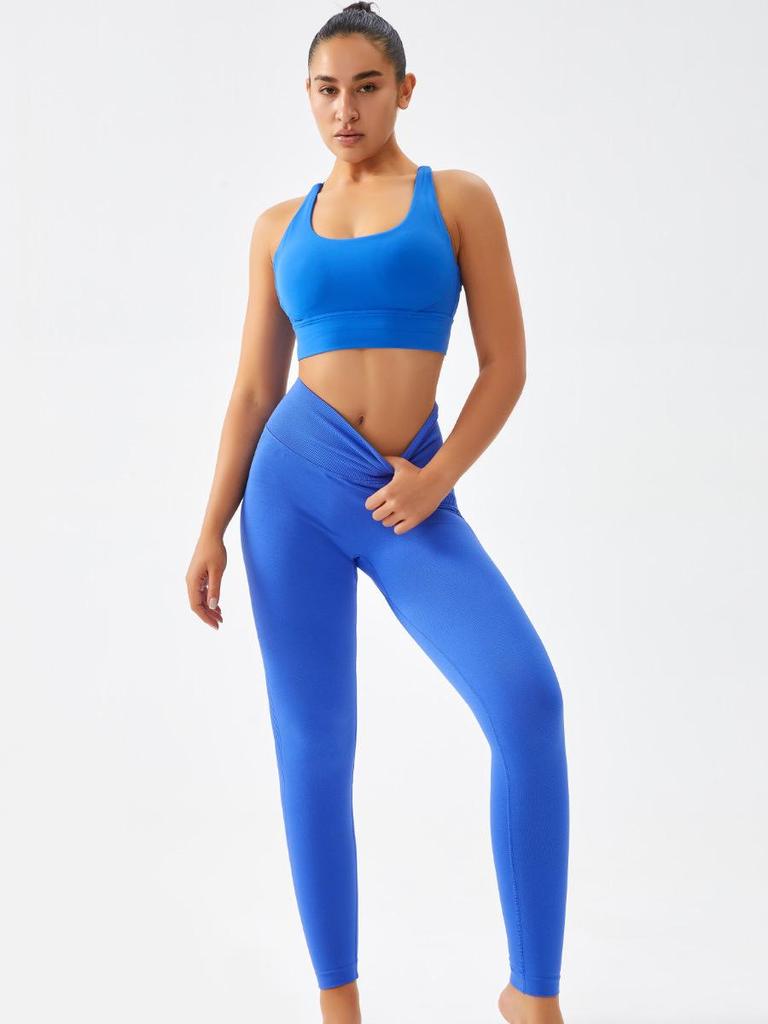 Meiyang Ou High-Waisted Butt Lifting Yoga Pants - Women's Slim Fit Sportswear
