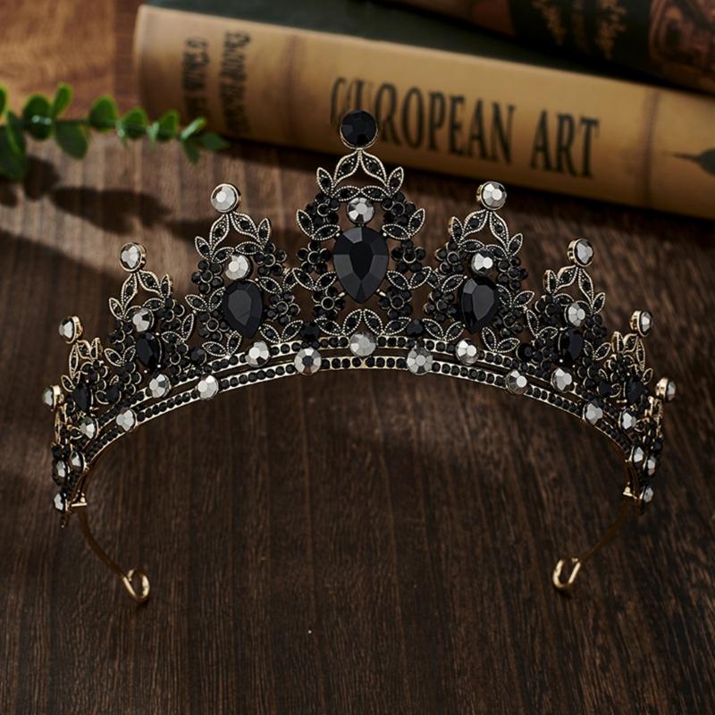 Hochzeit Haar Tiara Kristall Brautkrone Kopfschmuck Modisches Haarband Stirnband Haarschmuck Kopfschmuck Geschenk