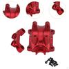 1:10 skala RC Auto Metall Getriebe Vorne Getriebe Fall Abdeckung Upgrade Kit Differential für TT02