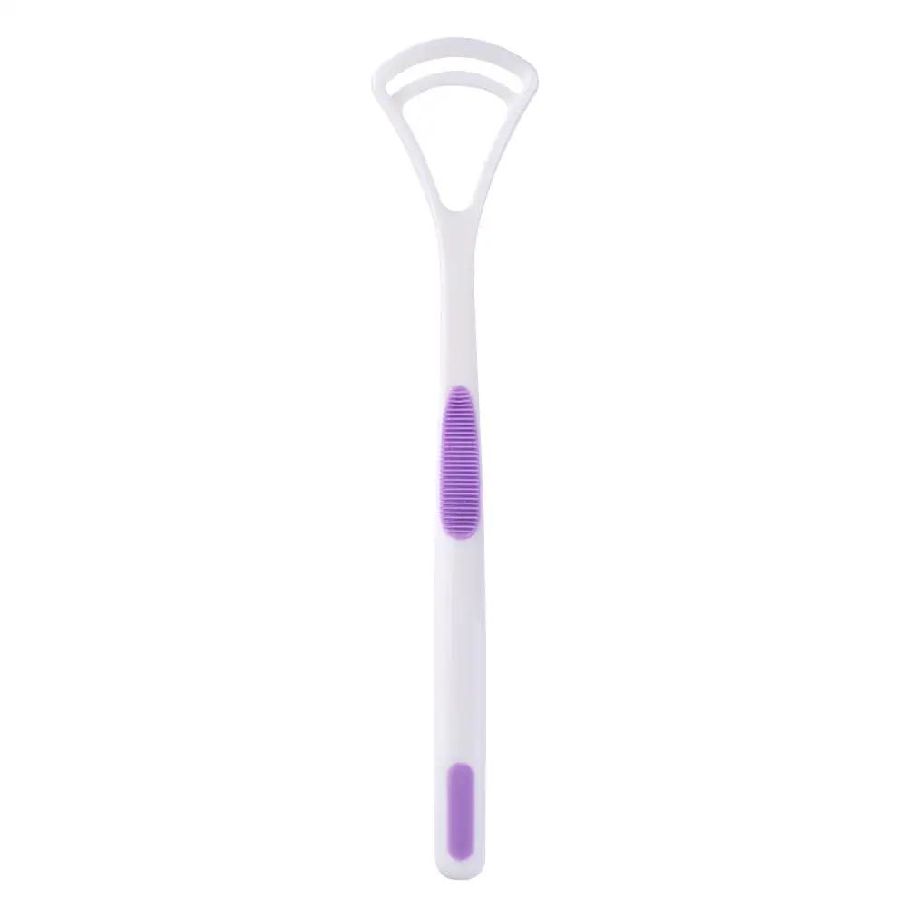 2025 New Tongue Scraper Cleaner Oral Care Cleaning Tongue Scraper Brush Keep Fresh Breath Tongue Coating Oral Hygiene Care Tools