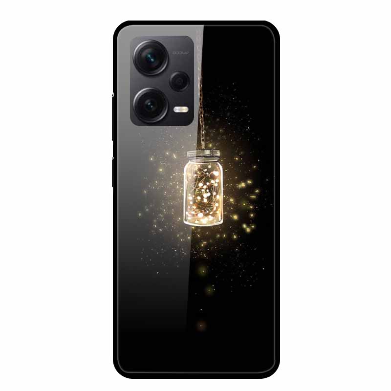 Tempered Glass Cases For Redmi Note 12 Pro Plus 5G Covers Note12 Hard Back Covers for Xiaomi Redmi Note 12 Pro Capas Protective