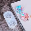 Silicone World Cat Bear Paw LED Light Bulb Ornaments Epoxy Resin Mold Silicone Mold DIY Crafts Keychain Pendant Home Decorations