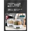 GEBYUI Home Grain Storage Container, 10kg Capacity - Moisture-Proof! Built-in Rice Polisher and Dispenser Design for Instantly Polishing Brown Rice an
