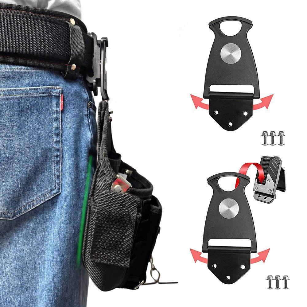 Rotary Tool Belt Buckle Conversion Kit Multifunctional Belt Bag Buckle Quick Release Clip Electrician Bag Universal Accessories