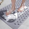 Three Color Anti Slip Bathroom Mat Shower Toilet Washroom Bathtub Massage Household Floor Pad For Home Daily Use Accessory Kit