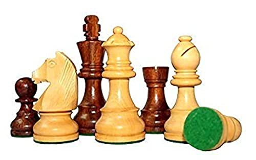 StonKraft Коллекционное издание Деревянные шахматные фигуры, Шахматные монеты, Пешки, Фигурки шахматных фигур (3  Коричневый)