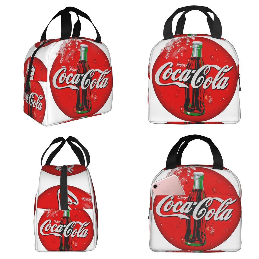 The Original And True Taste Of Cola Insulated Lunch Bag for Women Office Cooler Thermal Food Box Tote Lunch Boxes Container