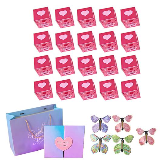 Explosion Gift Box for Money Valentine s Day Pop-Up Cash Money розовый